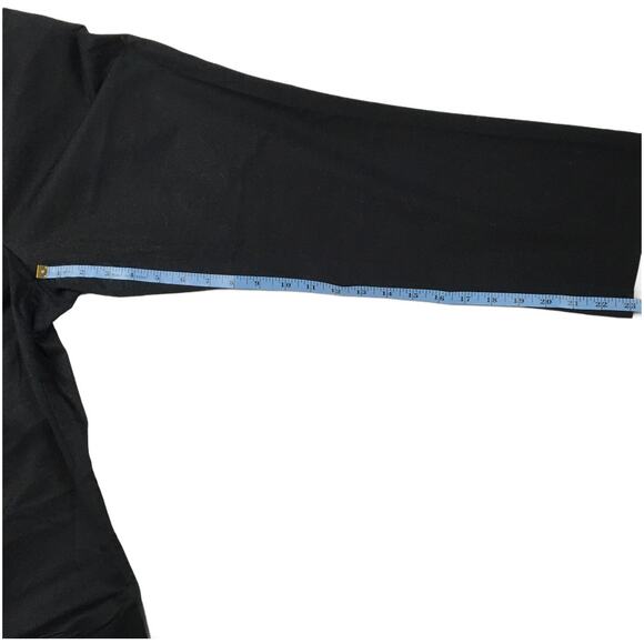 NY & Co 7th Ave Suiting Crop Dress Pants Capri Womens 6 Black Career Work Casual - Picture 5 of 10